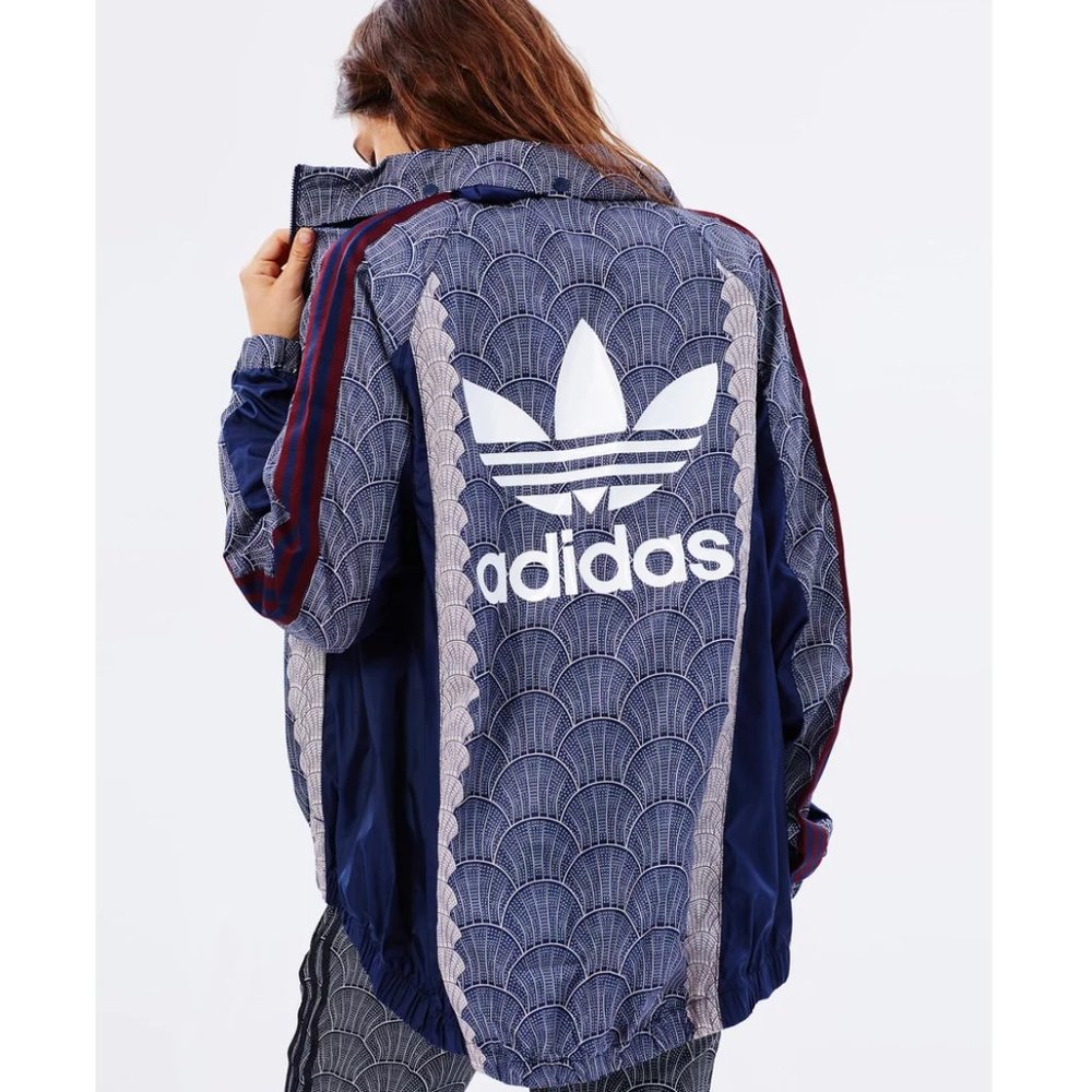 Adidas Originals Shell Tile Zip-up Jacket Rare Womens NWT!